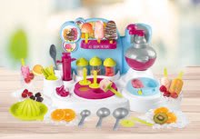 Konditorei für Kinder - Eisdiele Spiel-Kochbuch Chefkoch Ice Cream Factory Smoby Rezepte und Formen zur Herstellung von Eiscreme und Eis am Stiel ab 5 Jahren_0