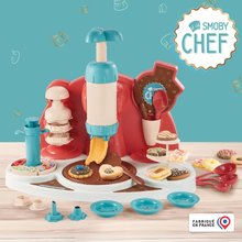 Cofetărie pentru copii - Bucătar jucăuș cu rețete pentru copii Chef Easy Biscuits Factory Smoby pentru prepararea micilor prajituri cu decoratiuni de la 5 ani_0