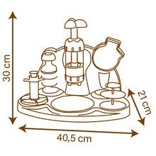 Kuchnia dla dzieci zestawy - Zestaw kuchnia elektroniczna z pralką i deską do prasowania Tefal Cleaning Kitchen 360° Smoby i zabawna książka kucharska do przygotowania ciast oraz kuferek kosmetyczny 3w1_36