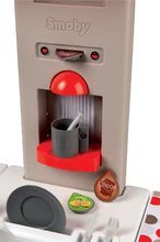 Obyčejné kuchyňky - Set kuchyňka skládací Tefal Opencook Smoby červená s kávovarem a chladničkou a mikrovlnka a vaflovač se spotřebiči a vaflemi_4