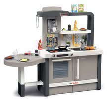 Kuchyňky pro děti sety - Kuchyňka rostoucí s tekoucí vodou Tefal Evolutive Gourment Smoby s kompletní výbavou a žehlicím prknem_7