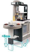 Kuhinje za otroke kompleti - Komplet kuhinja rastoča s tekočo vodo Tefal Evolutive Smoby in servirni voziček Frozen XL Tea Trolley_14