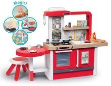 Kuchynky pre deti sety - Set kuchynka rastúca s tečúcou vodou Tefal Evolutive Grand Chef Smoby a traktor Claas Farmer na šliapanie s prívesom a tabuľou_0