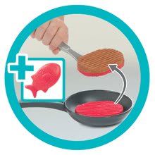 Bucătărie pentru copii seturi - Bucătărie de jucărie, care crește împreună cu vârsta, cu apă curgătoare Tefal Evolutive Gourment Smoby cu aspirator și microunde_17