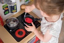 Kuchynky pre deti sety - Set kuchynka rastúca s tečúcou vodou Tefal Evolutive Grand Chef Smoby a traktor Claas Farmer na šliapanie s prívesom a tabuľou_26