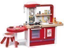 Kuchynky pre deti sety - Set kuchynka rastúca s tečúcou vodou Tefal Evolutive Grand Chef Smoby a traktor Claas Farmer na šliapanie s prívesom a tabuľou_1