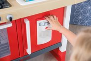 Elektronické kuchyňky - Kuchyňka rostoucí s tekoucí vodou a mikrovlnkou Tefal Evolutive Gourment Smoby se židlí a stolečkem_19