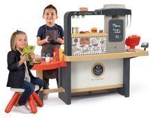 Kuchyňky pro děti sety - Restaurace s elektronickou kuchyňkou Chef Corner Restaurant Smoby a potraviny s nádobím 50 dílů_6