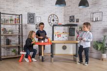 Kuchynky pre deti sety - Reštaurácia s elektronickou kuchynkou Chef Corner Restaurant Smoby na záhrade_42