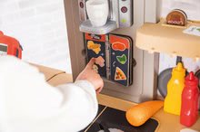 Kuchynky pre deti sety - Set reštaurácia s elektronickou kuchynkou Chef Corner Restaurant Smoby s prebaľovacím pultom Baby Nurse trojkrídlový_64