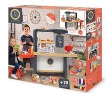 Kuchyňky pro děti sety - Restaurace s elektronickou kuchyňkou Chef Corner Restaurant Smoby s přebalovacím pultem Baby Nurse tříkřídlový_40