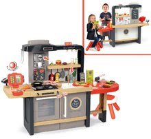Kuchynky pre deti sety - Reštaurácia s elektronickou kuchynkou Chef Corner Restaurant Smoby na záhrade_37