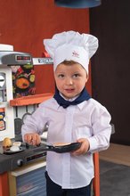 Elektronické kuchynky - Reštaurácia s elektronickou kuchynkou Kids Restaurant Smoby s funkčnou pokladňou s kávovarom a jedálenským pultom 101 cm výška_10