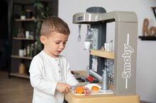 Spielküchensets - Elektronische Küche mit einstellbarer Höhe Tefal Evolutive und Arbeitstisch Smoby Dreiflügeliges Mega Center_5