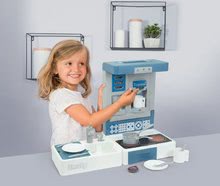 Einfache Spielküchen - Reiseküche Cook&Go Blue Smoby klappbar mit Funktionen und 17 Zubehörteilen_0