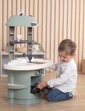 Obyčejné kuchyňky - Kuchyňka s mechanickým zvukem Nova Kitchen Smoby v minimalistickém designu s 13 doplňky výška 78 cm_4