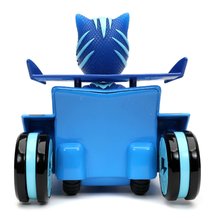 Samochodziki na pilota - Autko zdalnie sterowane RC PJ Masks Cat Car Jada niebieskie długość 19 cm_2