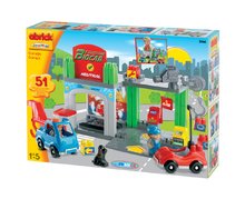 Otroške kocke Abrick - Kocke Abrick – garaža za avtomehanike Écoiffier 51 delčkov od 18 mes_1