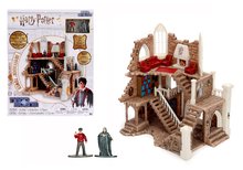 Zberateľské figúrky - Zestaw do budowy wieży Gryffindoru Harry Potter Jada z otwieranymi drzwiami 29 części z 2 figurkami od 5 lat_0