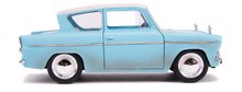 Modely - Autko Ford Anglia 1959 z figurką Harry Potter Jada metalowe z otwieranymi drzwiami o długości 19 cm 1:24_1