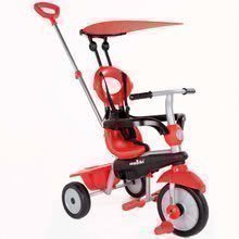 Triciclo Zoom Red 4in1 smarTrike Touch Steering rosso con ruote in gomma e silenziatore sulla ruota a partire da 10 mesi