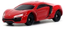 Modeli avtomobilov - Avtomobilčki Fast & Furious Nano Cars Wave 4 Jada kovinski dolžina 4 cm set 3 različnih_0