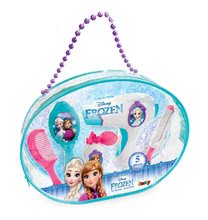 Kozmetički stolić za djecu - Kozmetička torbica za djevojčice Frozen Disney Smoby svjetlucava s 5 dodataka_1