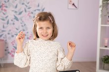 Kosmetiktisch für Kinder - Friseurin mit elektronischem Haartrockner My Beauty Hair Set Smoby mit Lockenstab, Kammbürste und Haarschmucks 14*5*13 cm SM320144_2