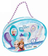 Kosmetický stolek pro děti - Kosmetická taštička Frozen Beauty Bag Smoby s elektronickým fénem a 5 doplňky_0