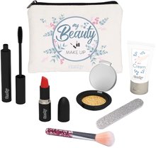 Kozmetický stolík pre deti - Kozmetická taštička s kozmetikou My Beauty make Up Set Smoby so špirálou rúžom očný tieň so štetcom a pilník_0