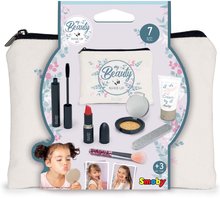 Kozmetična mizica za otroke - Kozmetična torbica s kozmetiko My Beauty Make Up Set Smoby z maskaro, šminko, senčilom in čopičem in pilico_10