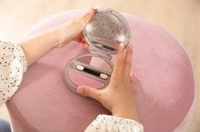 Kozmetický stolík pre deti - Púder na tvár My Beauty Powder Compact Smoby so zrkadielkom a svetlom a tiene na oči_9