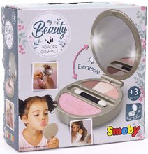 Kozmetický stolík pre deti - Púder na tvár My Beauty Powder Compact Smoby so zrkadielkom a svetlom a tiene na oči_11