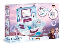 Măsuță cosmetică pentru copii - Valiză cosmetică Frozen My Beauty Vanity Smoby pentru coafor, un studio de unghii și o cosmeticiană de machiaj cu 13 accesorii SM320153_5
