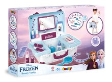 Kozmetický stolík pre deti - Kozmetický kufrík Frozen My Beauty Vanity Smoby pre kaderníčku nechtové štúdio a make up kozmetičku s 13 doplnkami_1