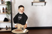 Kosmetický stolek pro děti - Sada na holení pro barbery Barber&Cut First Beard Smoby s vousy a pláštěnkou 5 doplňků_12