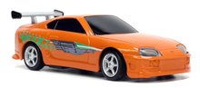 RC modely - Autíčko na dálkové ovládání RC Mini Toyota Supra Jada nabíjecí přes ovladač délka 9 cm 1:55 od 6 let_2