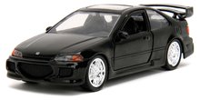 Játékautók és járművek - Kisautók Honda Civic Coupe és Han´s Mazda RX-7 Fast & Furious Twin Pack Jada fém nyitható részekkel  hossza 13 cm 1:32_2
