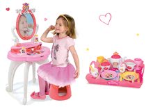 Kozmetične mizice kompleti - Komplet kozmetična mizica 2v1 Princeske Smoby in servirni pladenj_13