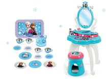 Seturi măsuțe cosmetice  - Set masă cosmetică cu scaun 2în1 Smoby Frozen cu set de ceai Frozen din tinichea_8