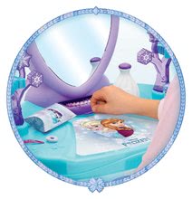 Kozmetična mizica za otroke - Kozmetična mizica Frozen Smoby s stolčkom in snežinkami in 10 dodatki_3