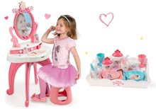 Kozmetične mizice kompleti - Komplet kozmetična mizica 2v1 Princeske Smoby in servirni pladenj_2