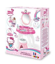 Kosmetický stolek pro děti - Kosmetický stolek se židličkou Hello Kitty Smoby a 10 doplňků_1