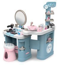 Kozmetické stolíky sety - Set kozmetický stolík elektronický My Beauty Center 3in1 Smoby so školou pre škôlkárov - hra na učiteľa a žiaka_2