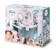 Kozmetické stolíky sety - Set kozmetický stolík elektronický My Beauty Center 3in1 Smoby s domčekom pre bábiku - kuchyňa kúpeľňa spálňa_36