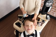 Kozmetický stolík pre deti - Holičstvo trojkrídlové Barber Cut&Barber Shop Smoby starostlivosť o vlasy a fúzy, umyváreň so šampónom a predajný pult s 19 doplnkami_2