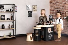 Kozmetične mizice kompleti - Komplet tridelna brivnica Barber Cut&Barber Shop Smoby in elektronski simulator vožnje Vesolje z zvokom in lučko_19