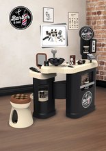 Kozmetične mizice kompleti - Komplet tridelna brivnica Barber Cut&Barber Shop Smoby in čistilni voziček z likalno desko in likalnikom_21