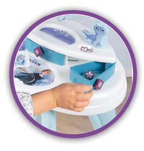 Măsuță cosmetică pentru copii - Măsuță cometică și taburet Frozen Hairdresser 2in1 Smoby cu oglindă și 10 accesorii_1