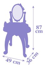 Spielküchensets - Set elektronische Küche mit Waschmaschine und Bügelbrett Tefal Cleaning Kitchen 360° Smoby und ein Schminktisch Frozen  mit einem Koffer und einem Serviertablett SM311050-28_28